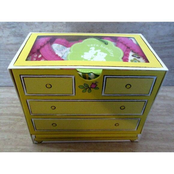 Vera Bradley Baby Lilli Bell Ruffled Bottom Bodysuit Boxed Sz 9-12 Months NEW - Picture 3 of 6